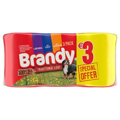 Picture of Brandy Variety Chunk Loaf 3pk 395g PM€3 x8